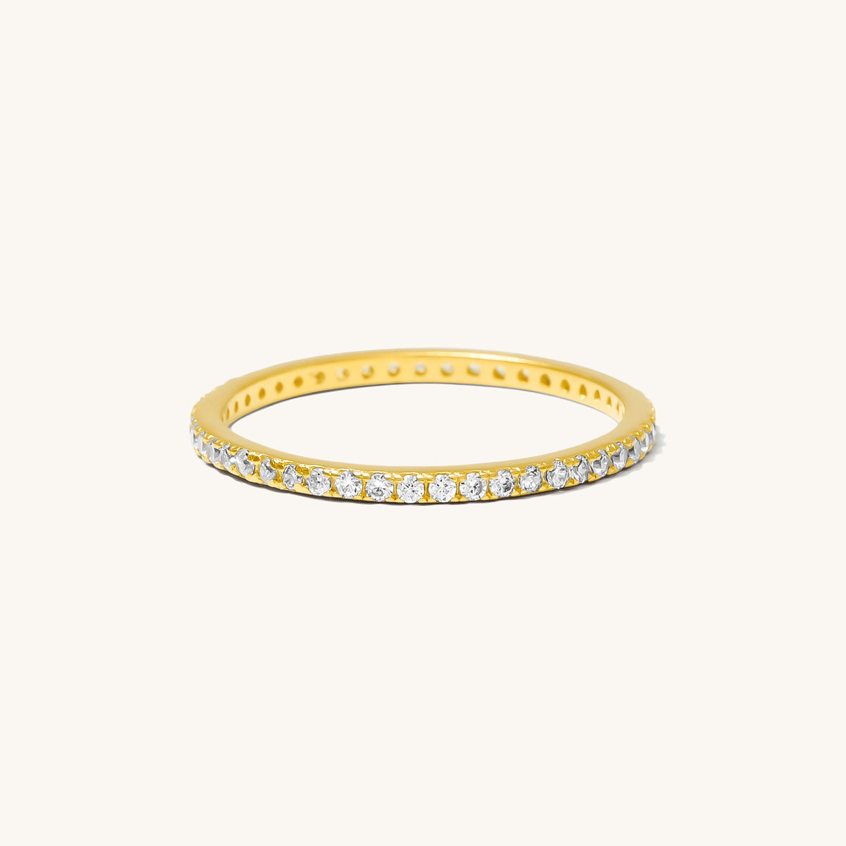 Dainty CZ Eternity Ring