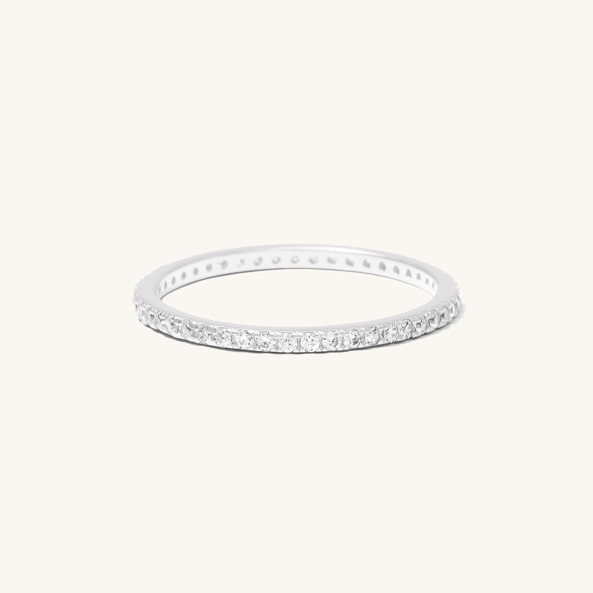 Dainty CZ Eternity Ring
