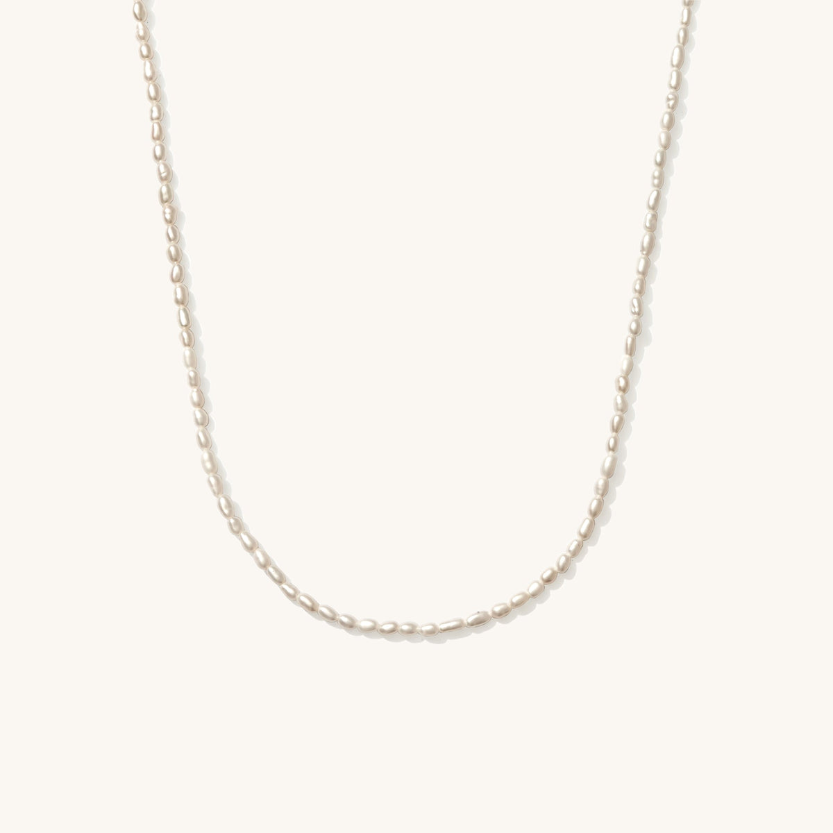Dainty Pearl Strand Necklace