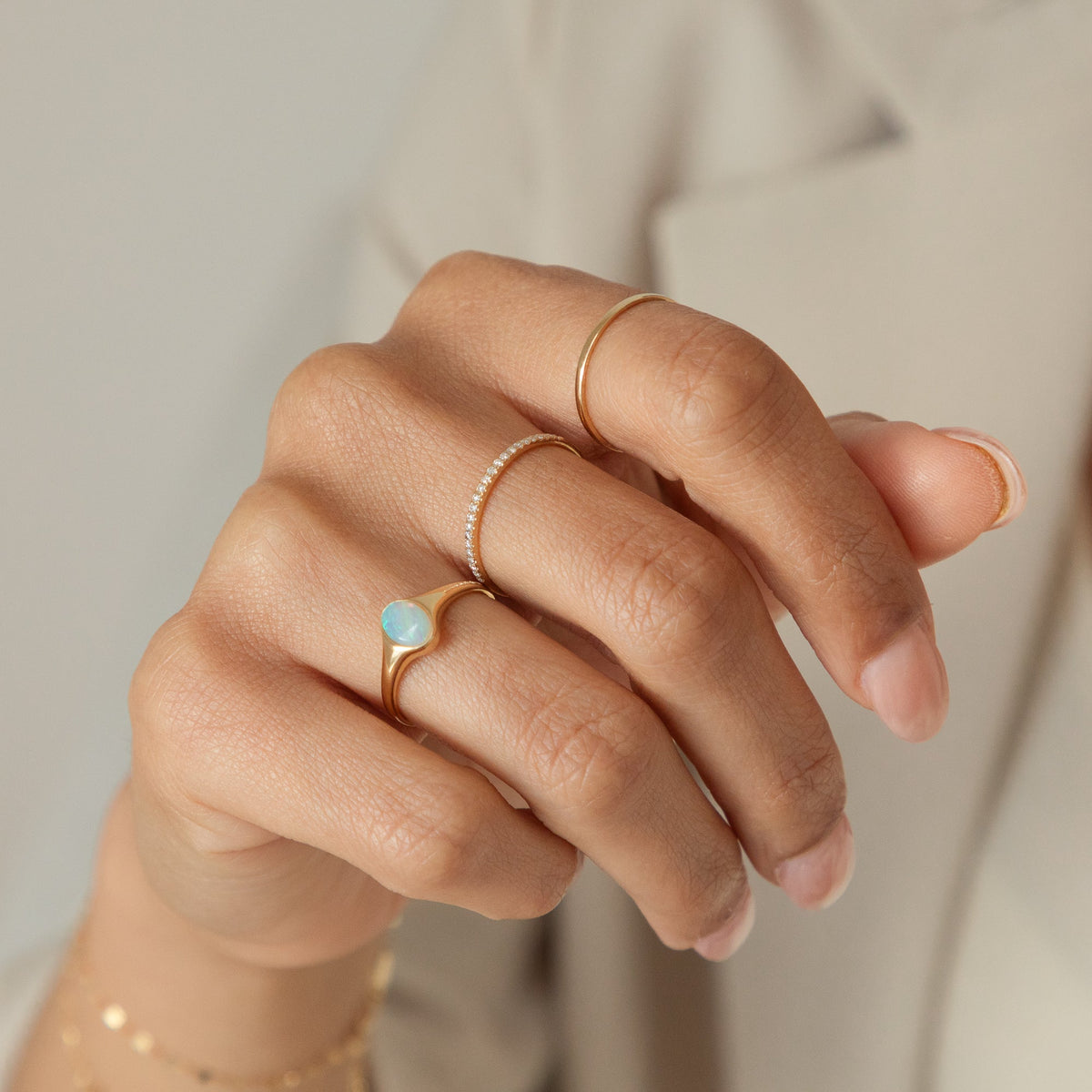 Pavé Diamond Ring