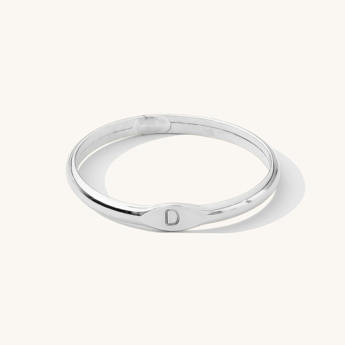 Initial Signet Ring