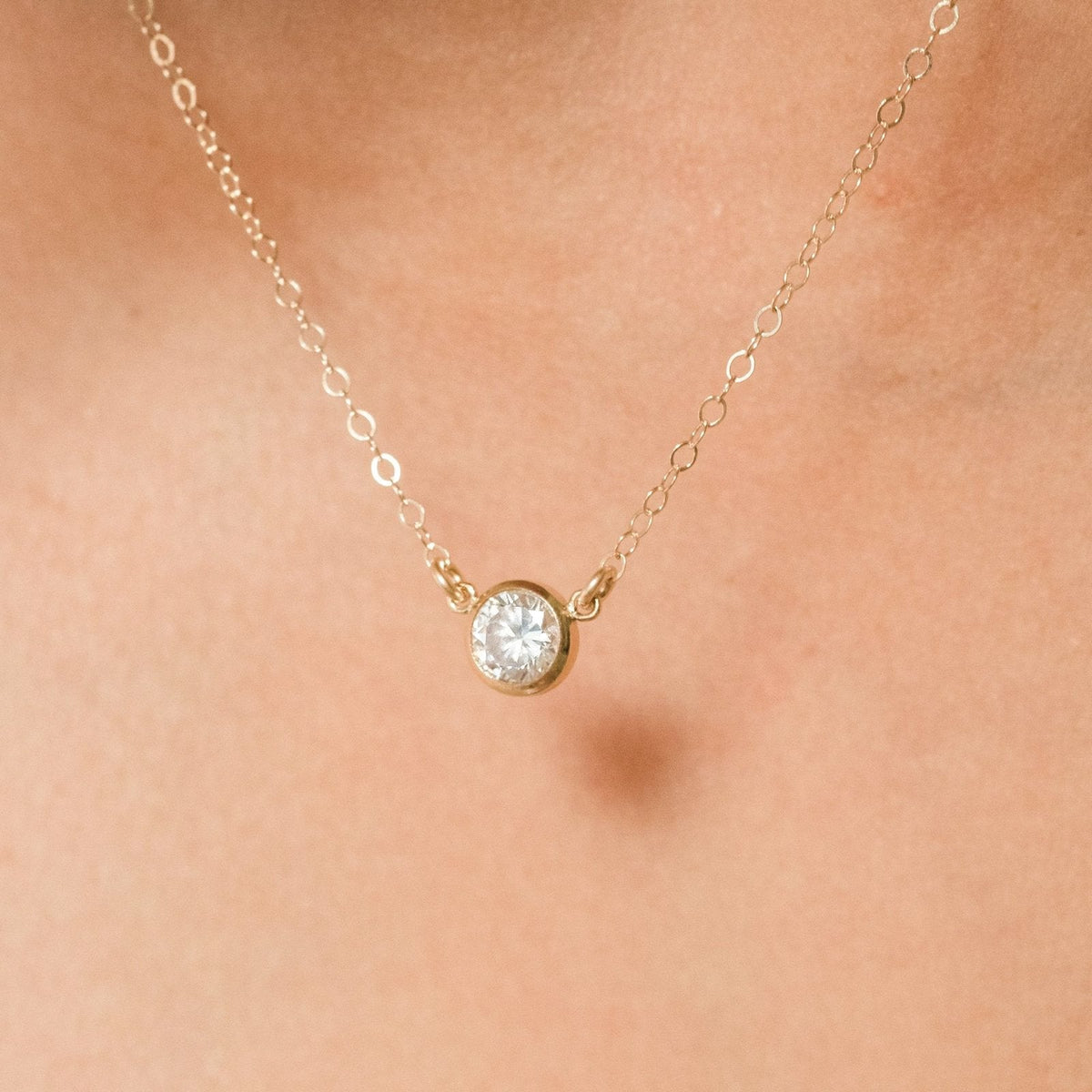 Solitaire Necklace