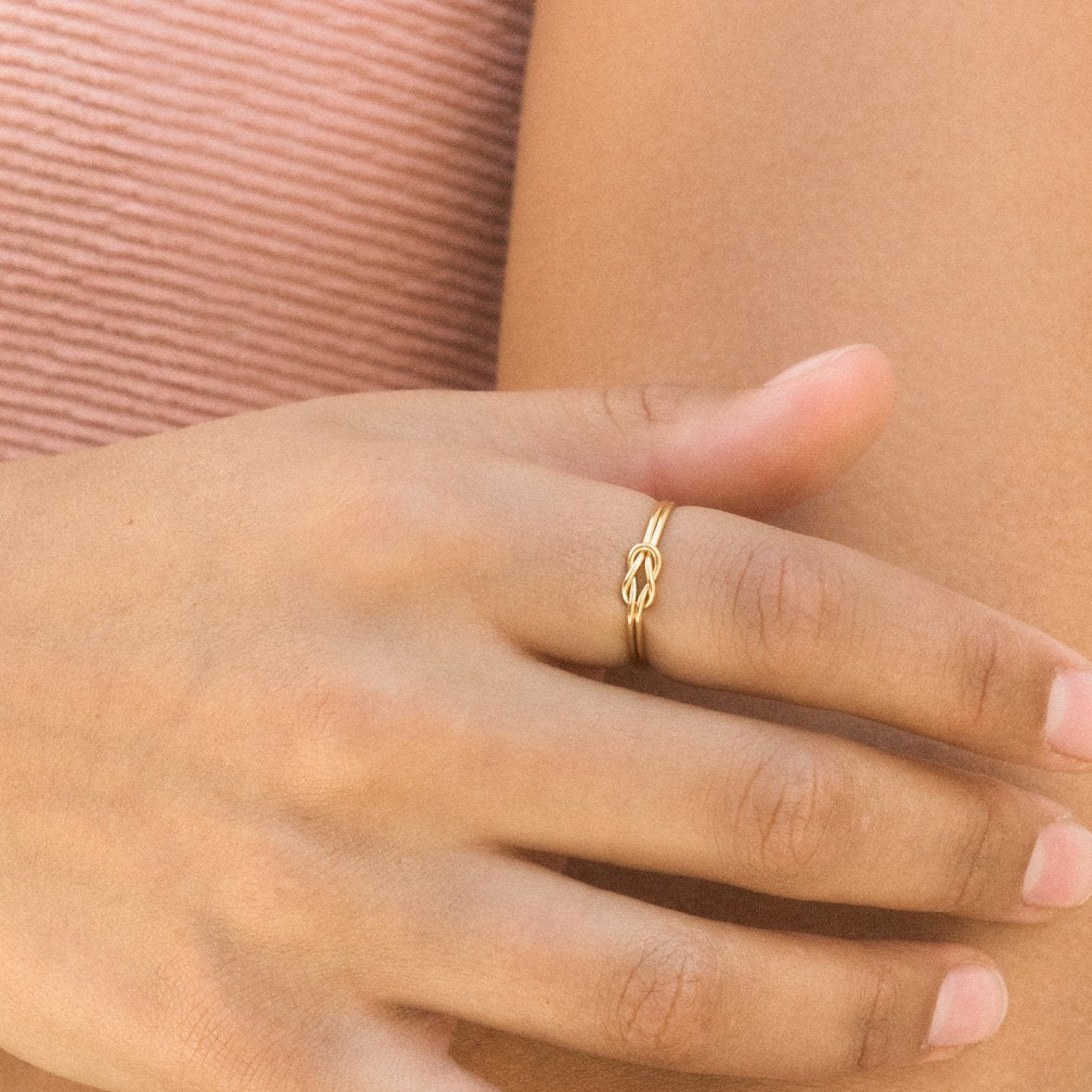 Square Knot Ring
