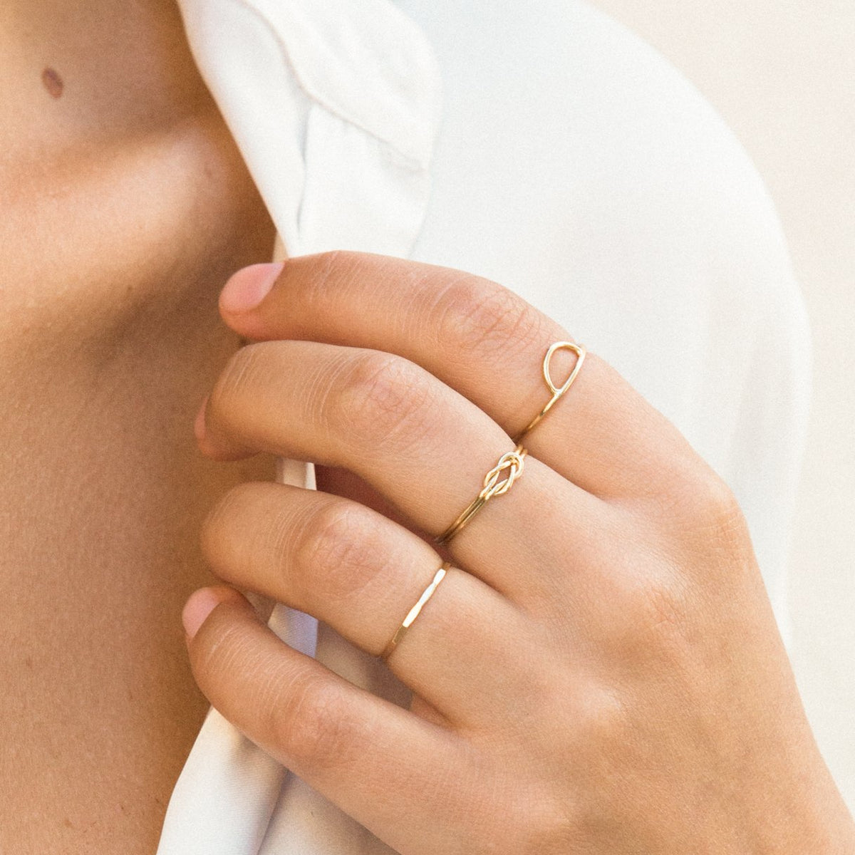 Square Knot Ring