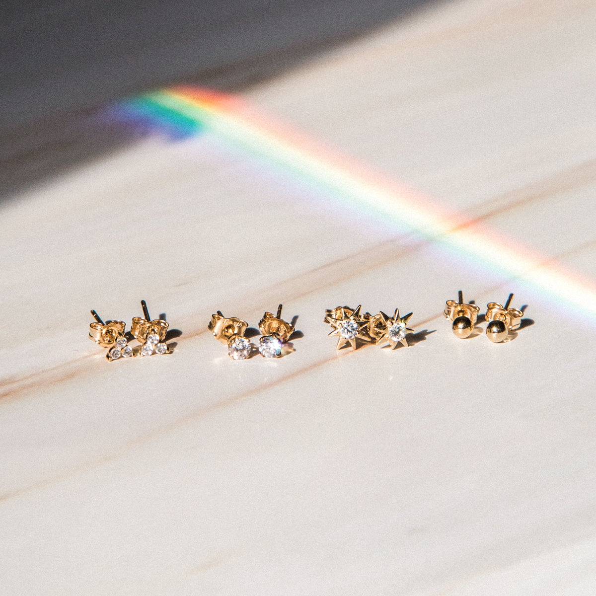 Starburst Stud Earrings