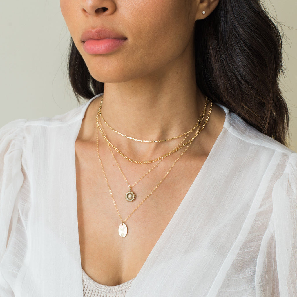 Sunflower Necklace