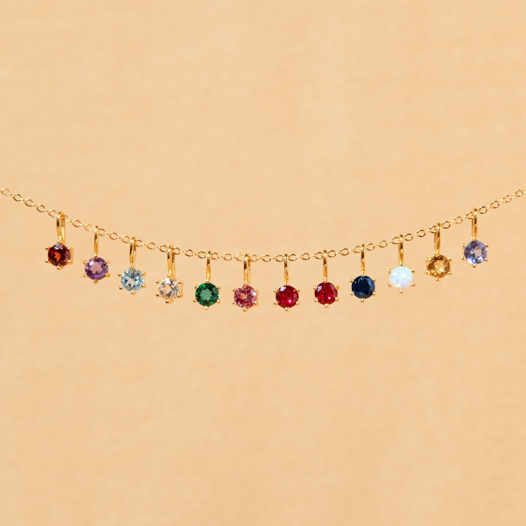 Tanzanite Charm (December Birthstone)