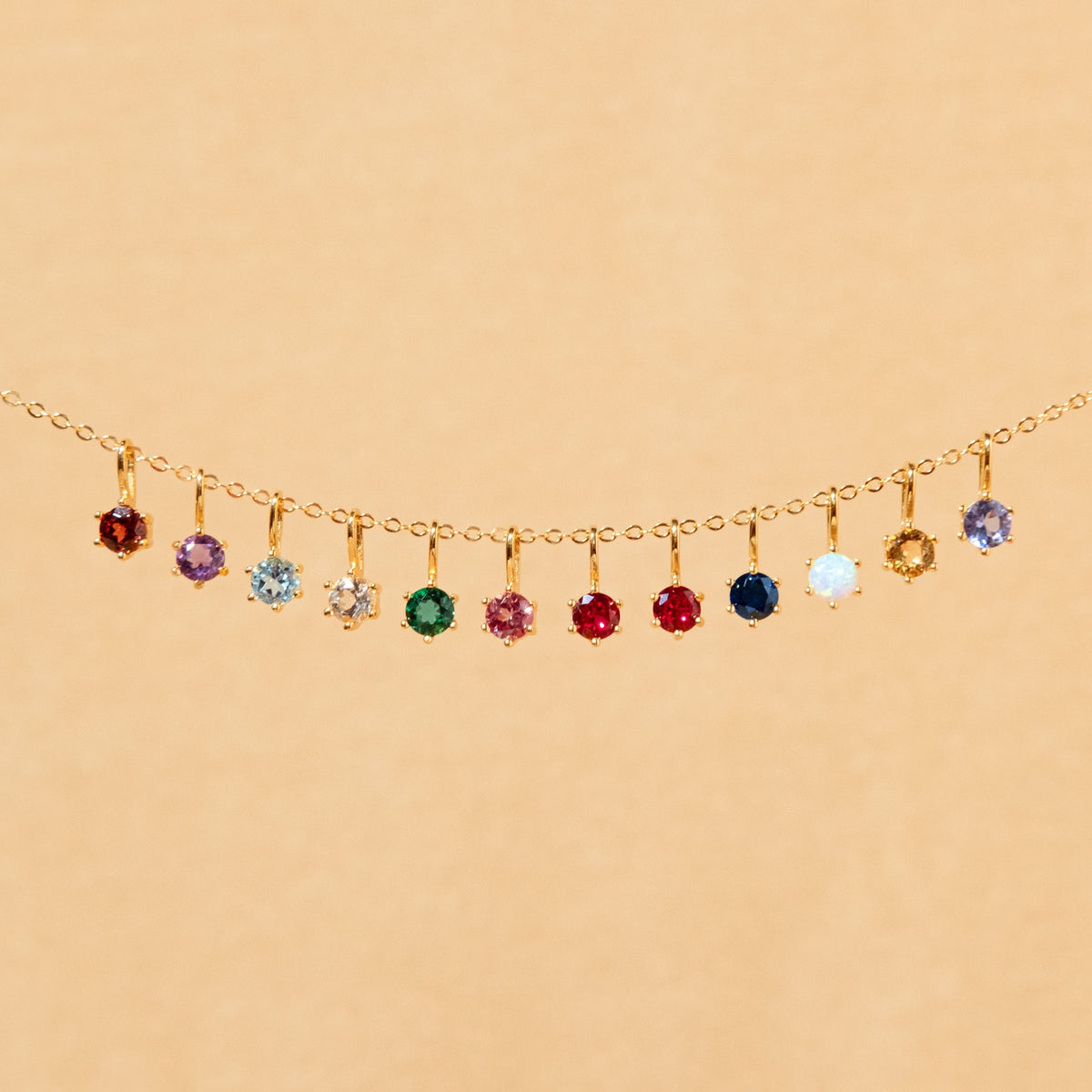 Tanzanite Charm (December Birthstone)