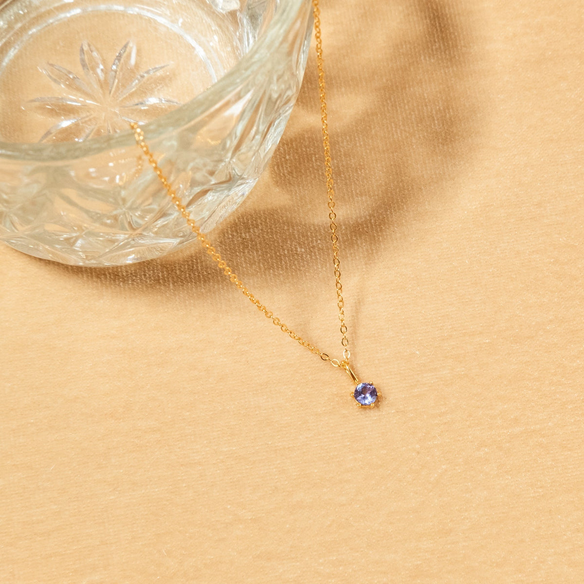 Tanzanite Charm (December Birthstone)