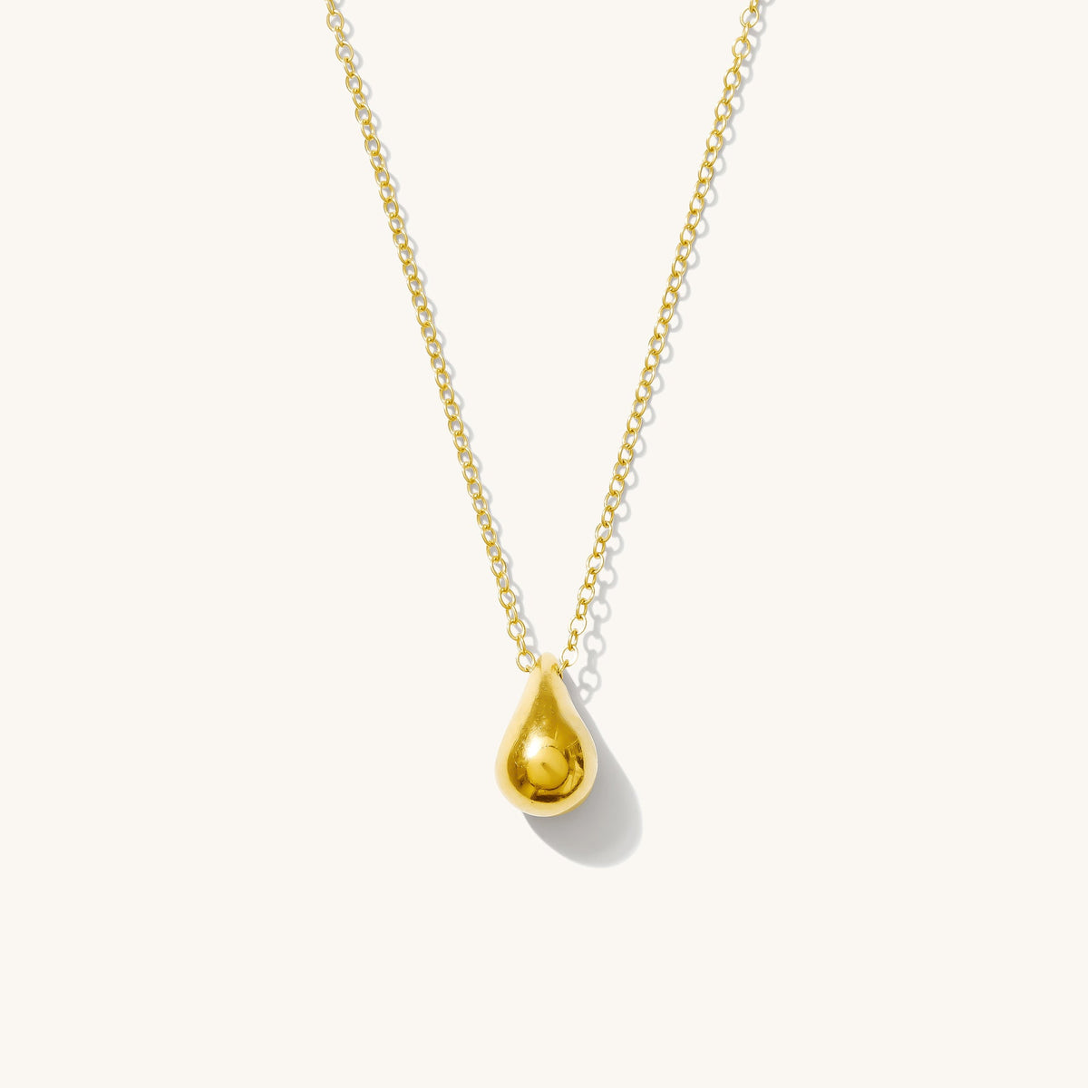 Teardrop Pendant Necklace