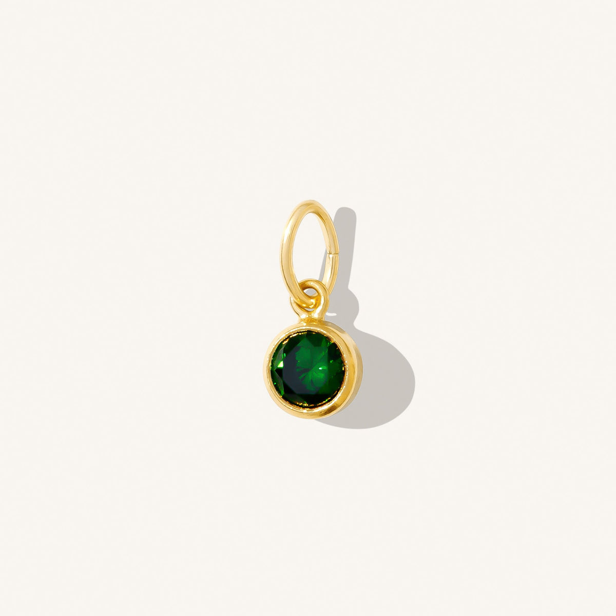 Dainty CZ Birthstone Charm