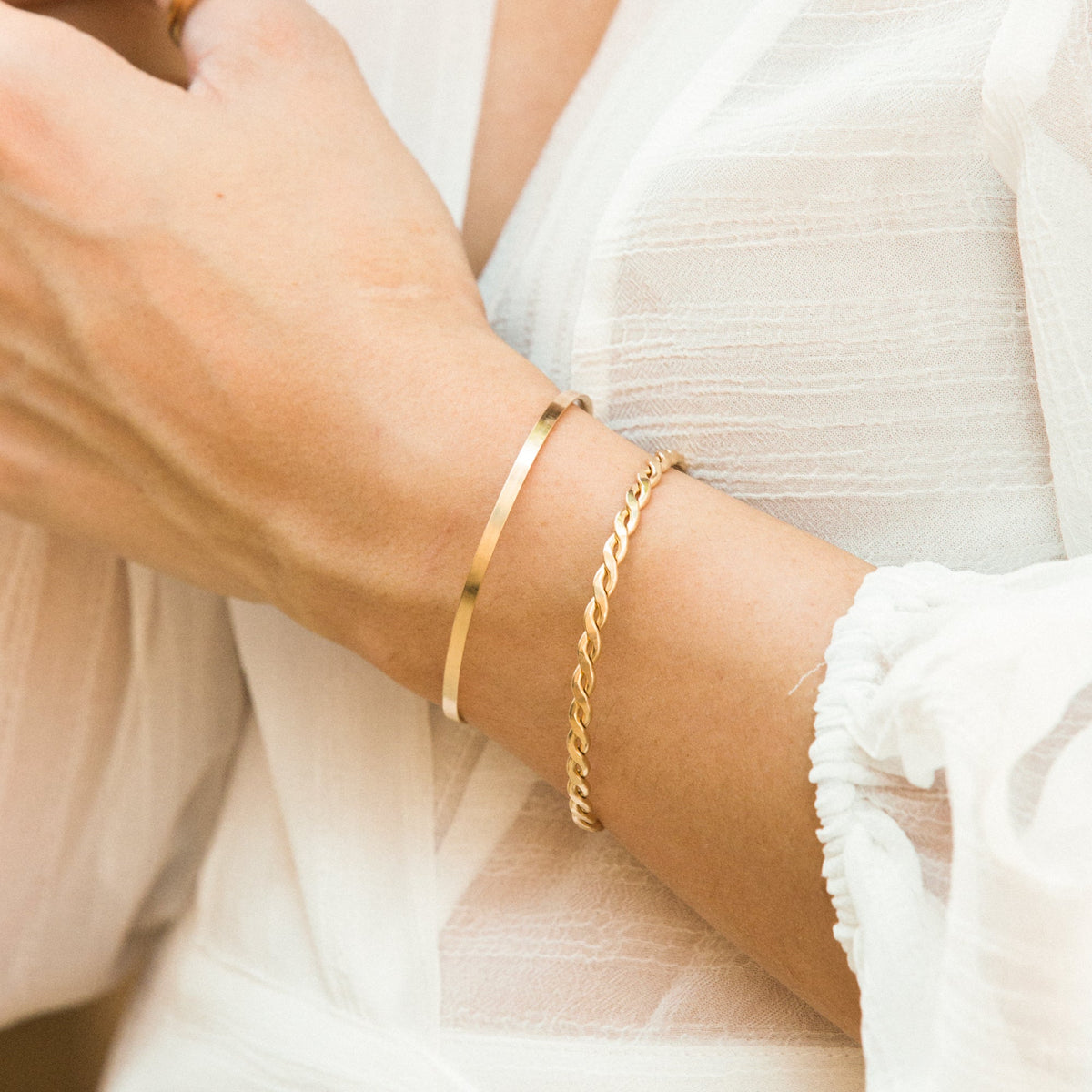 Twist Cuff Bracelet