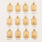 Zodiac Tag Necklace