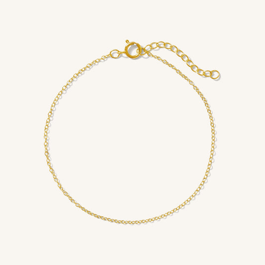 Dainty Cable Chain Bracelet