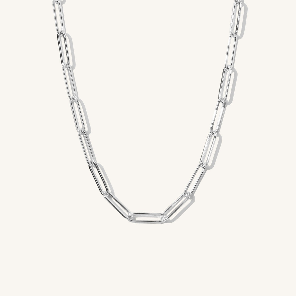 Chunky Paperclip Necklace