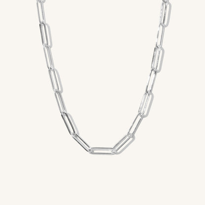 Chunky Paperclip Necklace