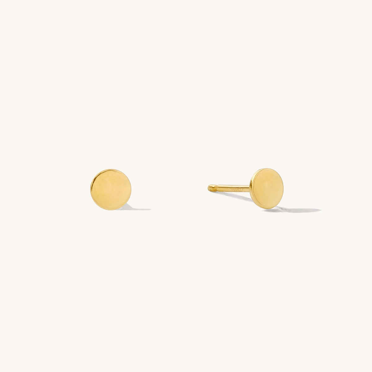 Circle Stud Earrings