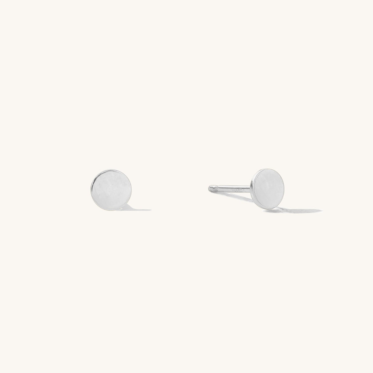 Circle Stud Earrings