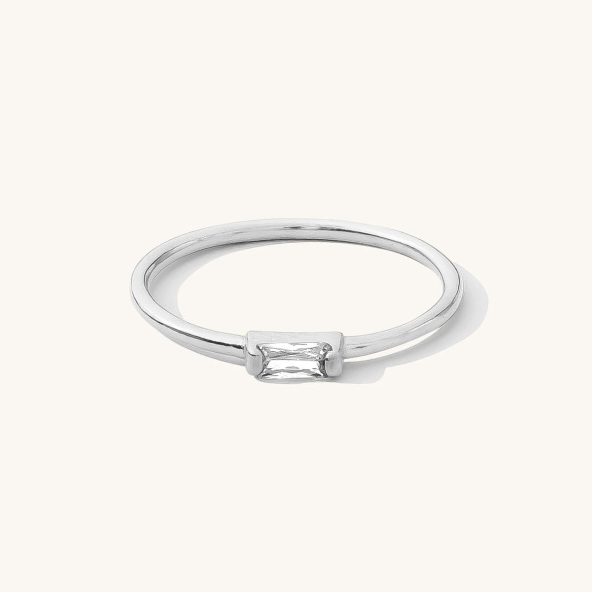 Dainty Baguette Ring