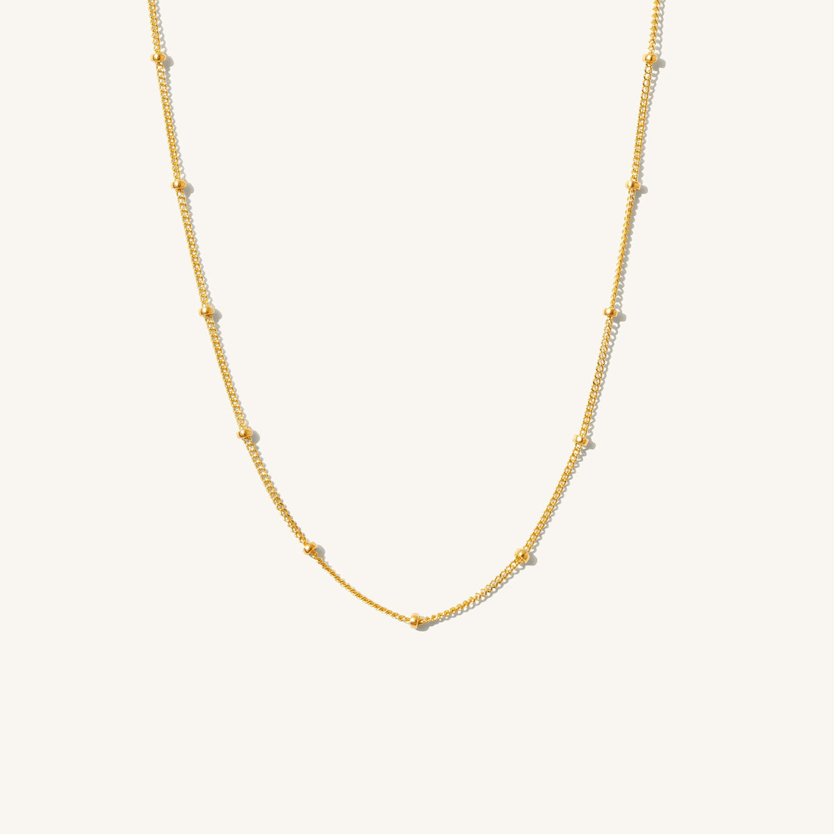 Dainty Satellite Chain Necklace
