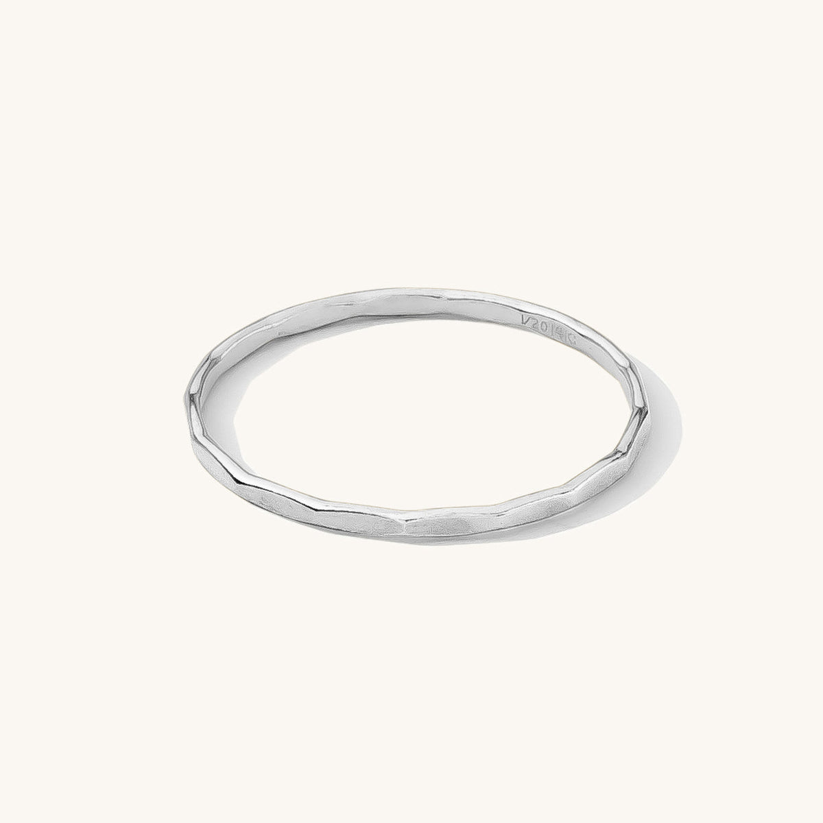 Dapped Stacking Ring