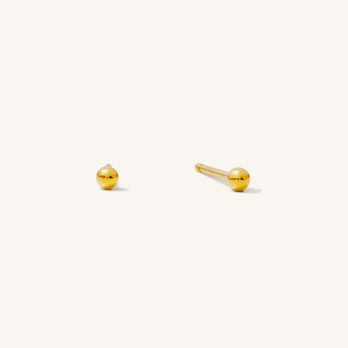 Tiny Ball Stud Earrings