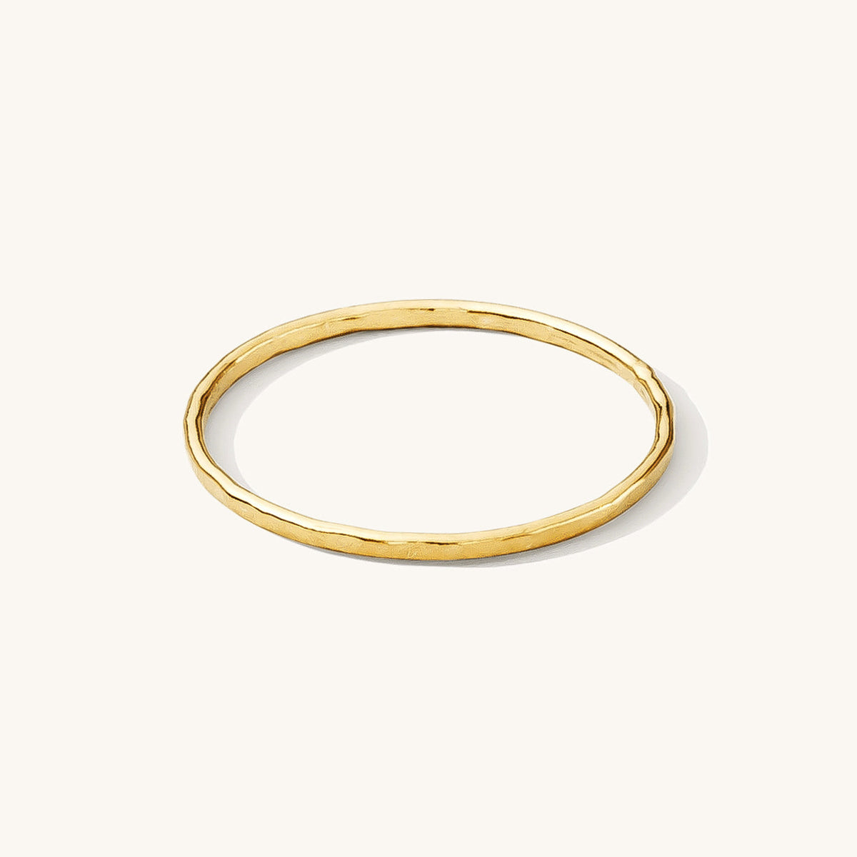 Hammered Stacking Ring