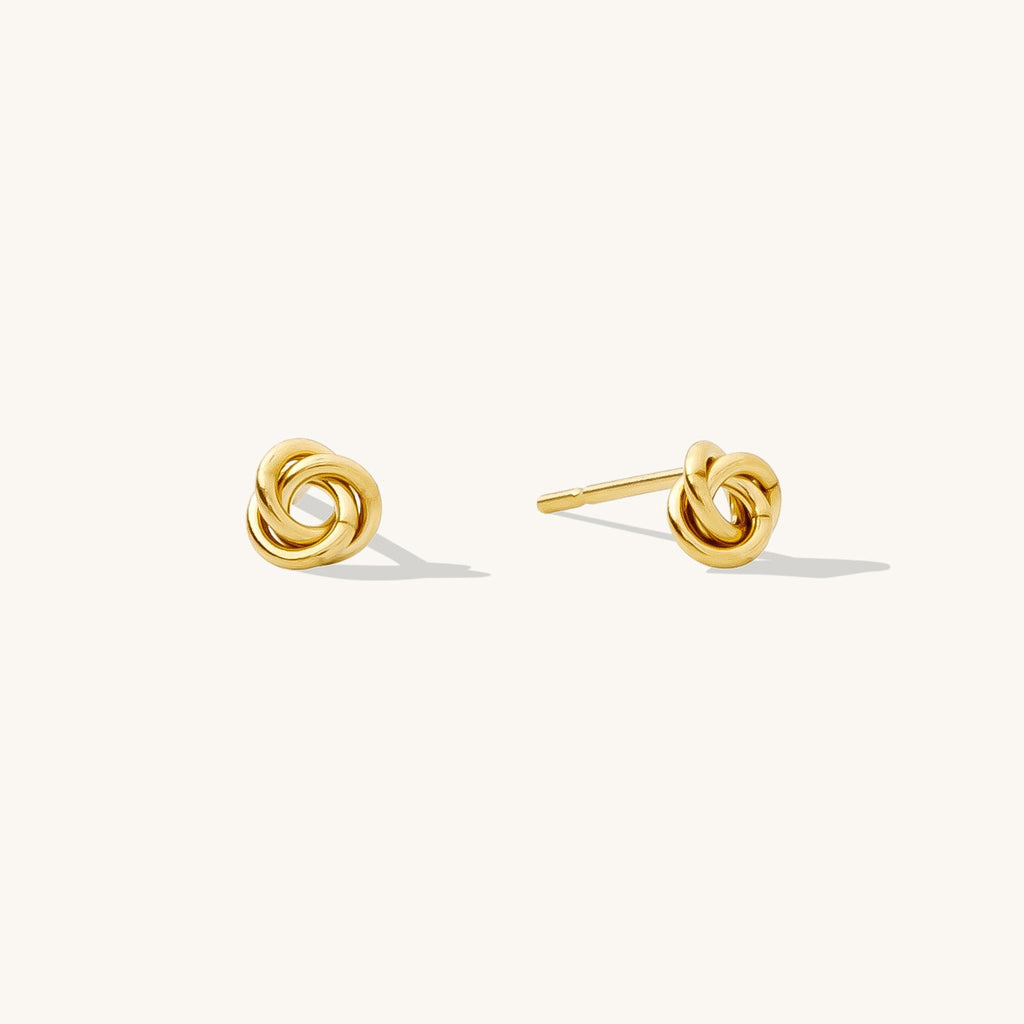 Love Knot Stud Earrings