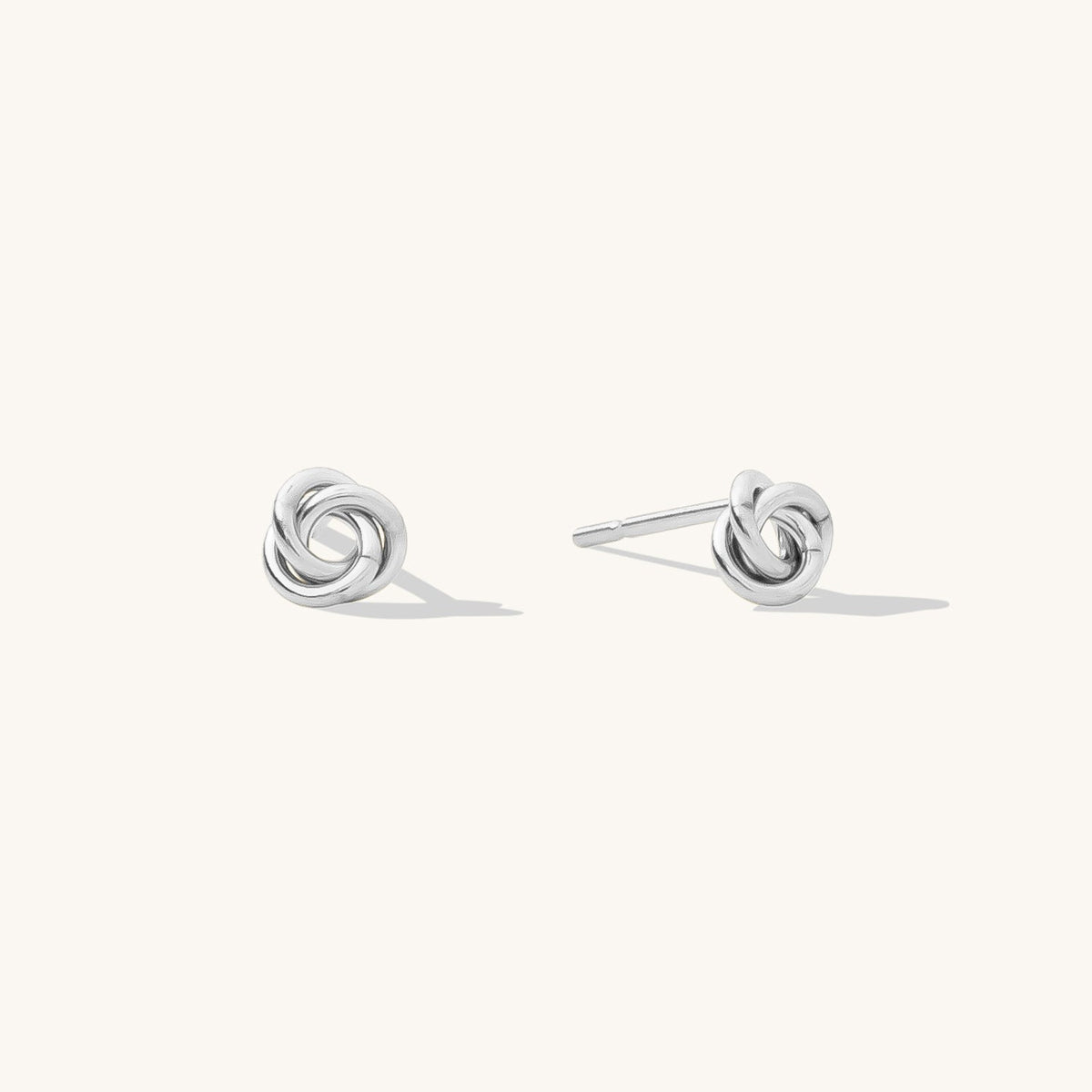 Love Knot Stud Earrings