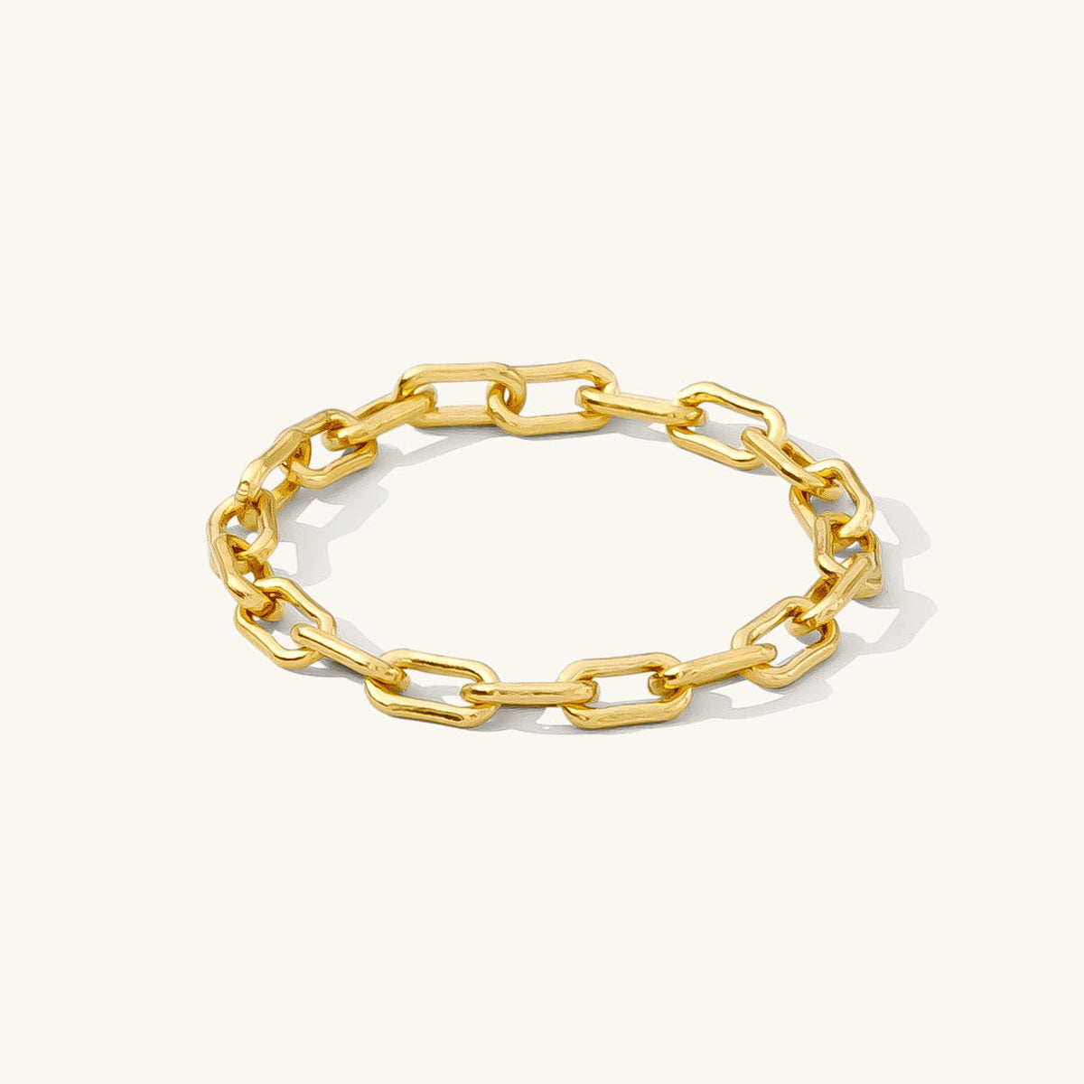 Paperclip Chain Ring