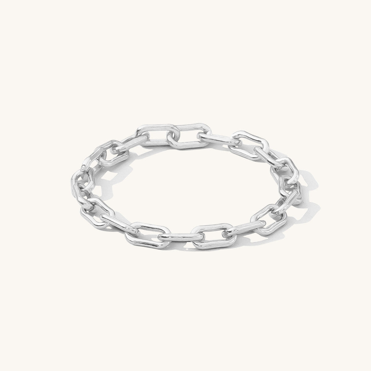 Paperclip Chain Ring