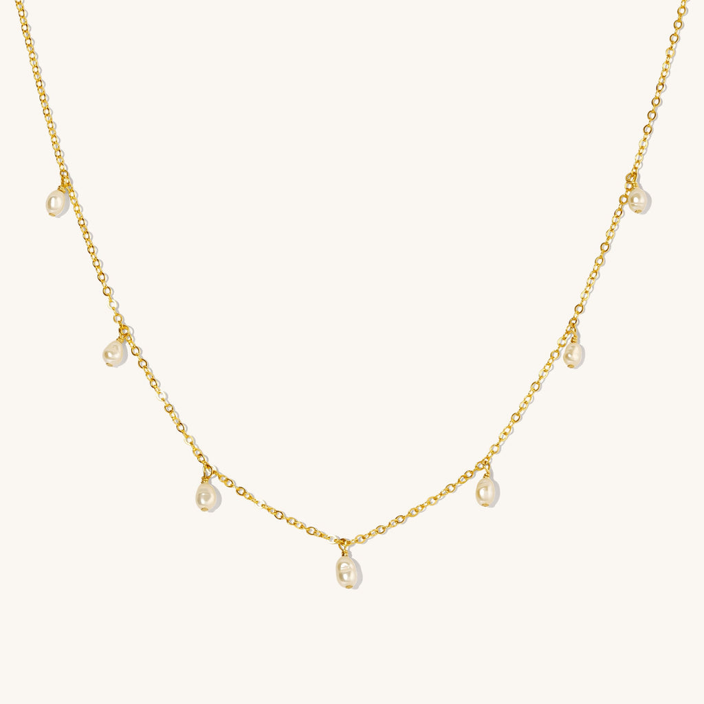 Dangling Pearl Necklace