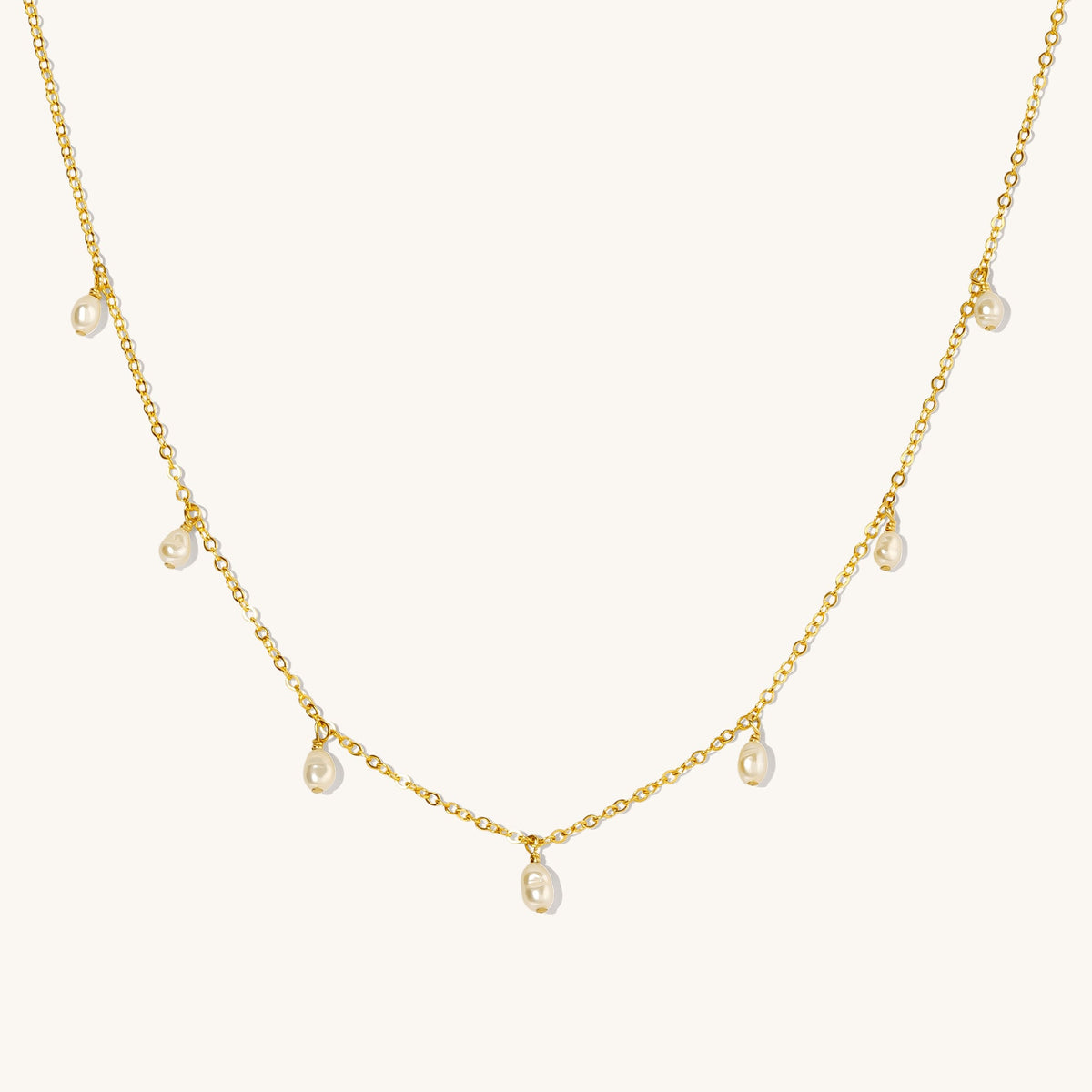 Dangling Pearl Necklace