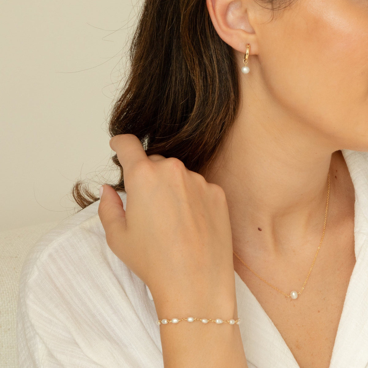 Pearl Jewelry Set