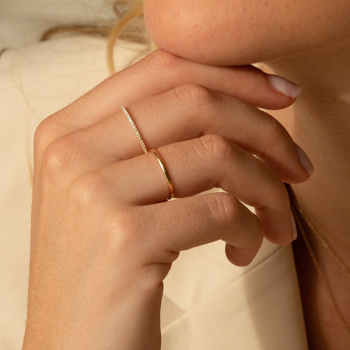 Dainty Stacking Band Ring