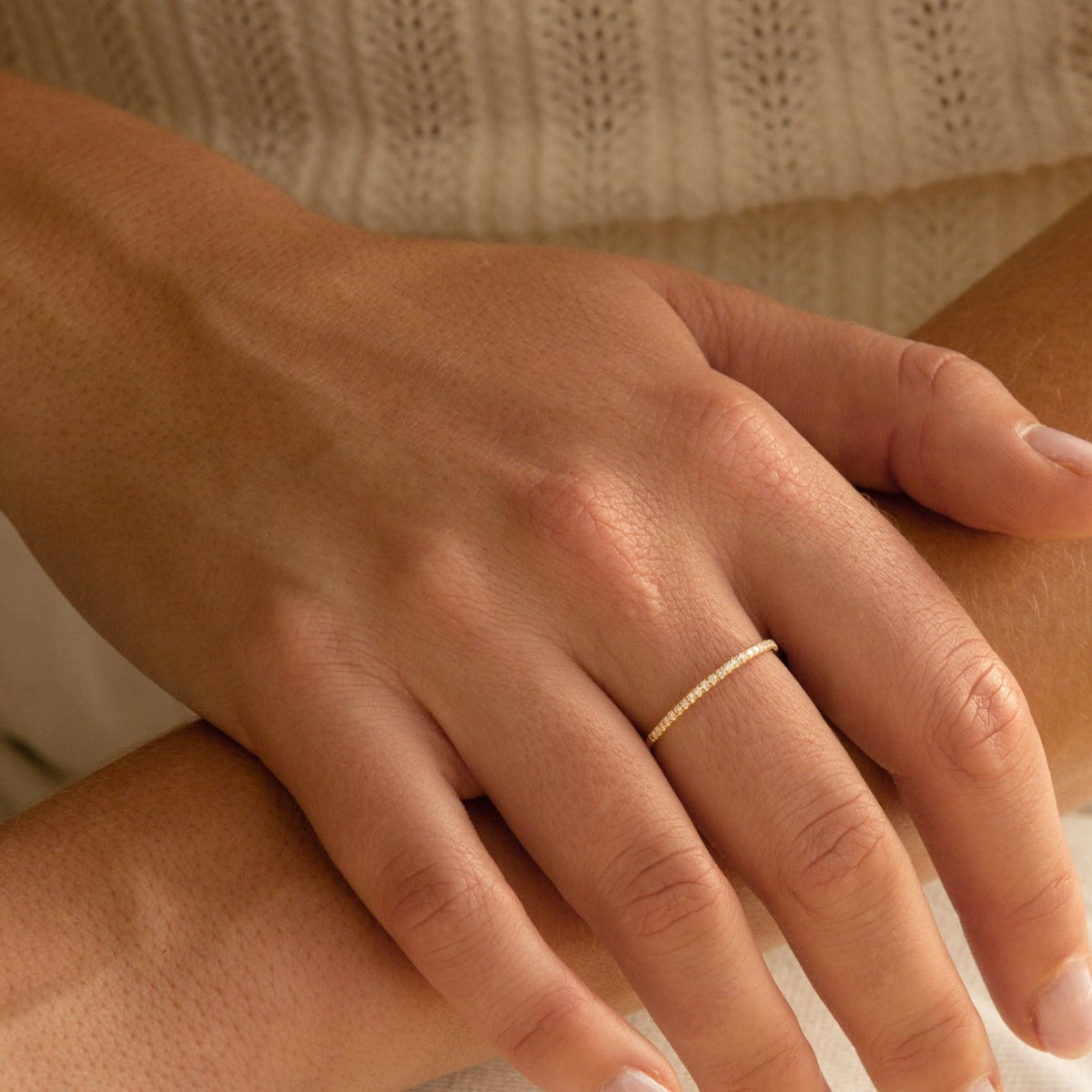 Pavé Diamond Ring