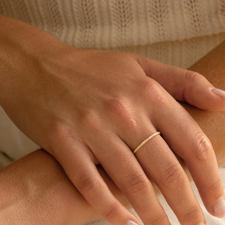 Pavé Diamond Ring