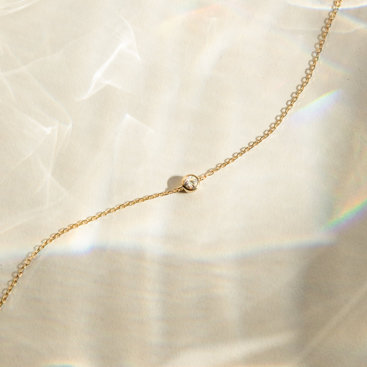 Diamond Bezel Bracelet
