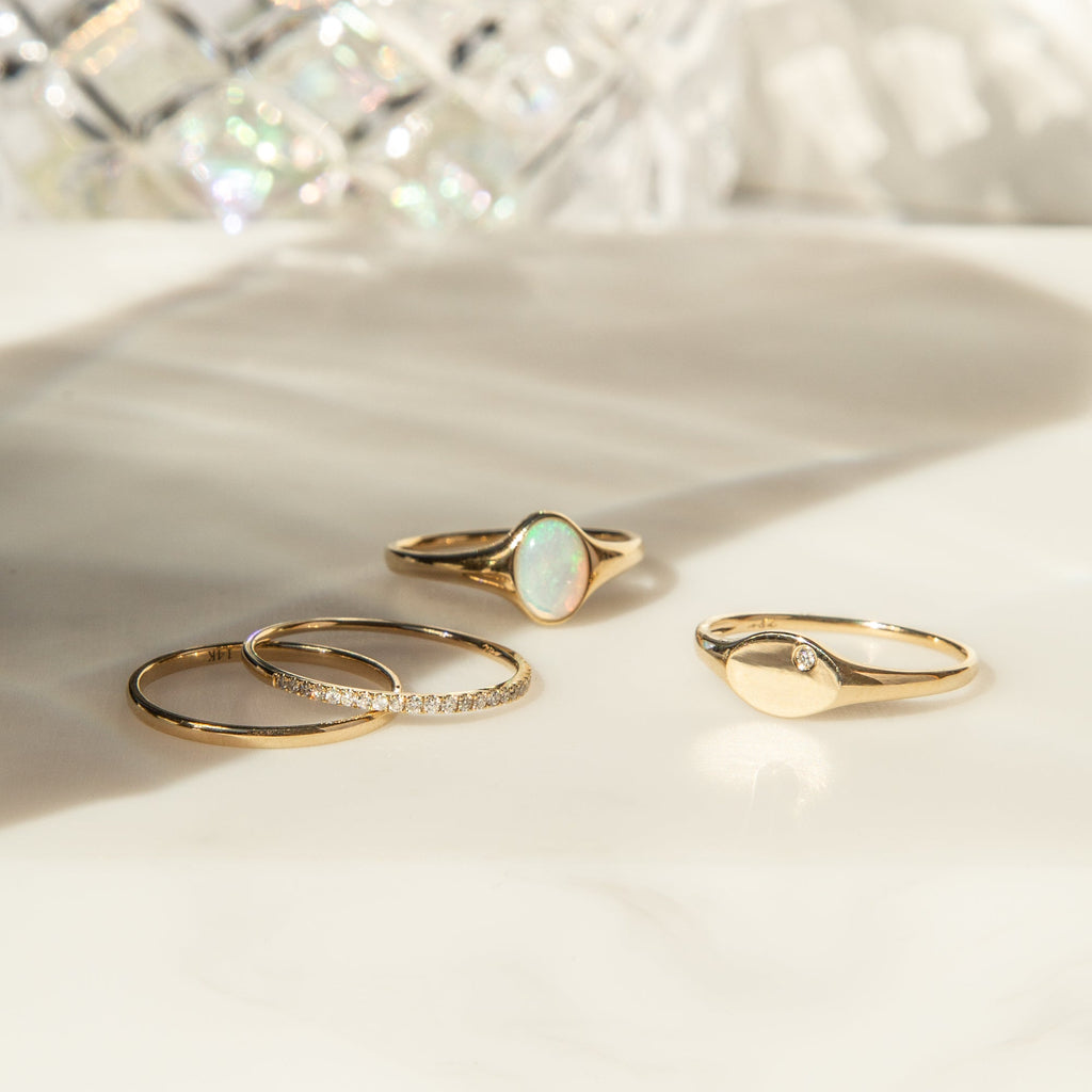 Diamond Signet Ring