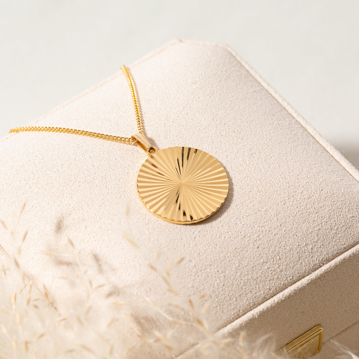 Sunburst Pendant Necklace