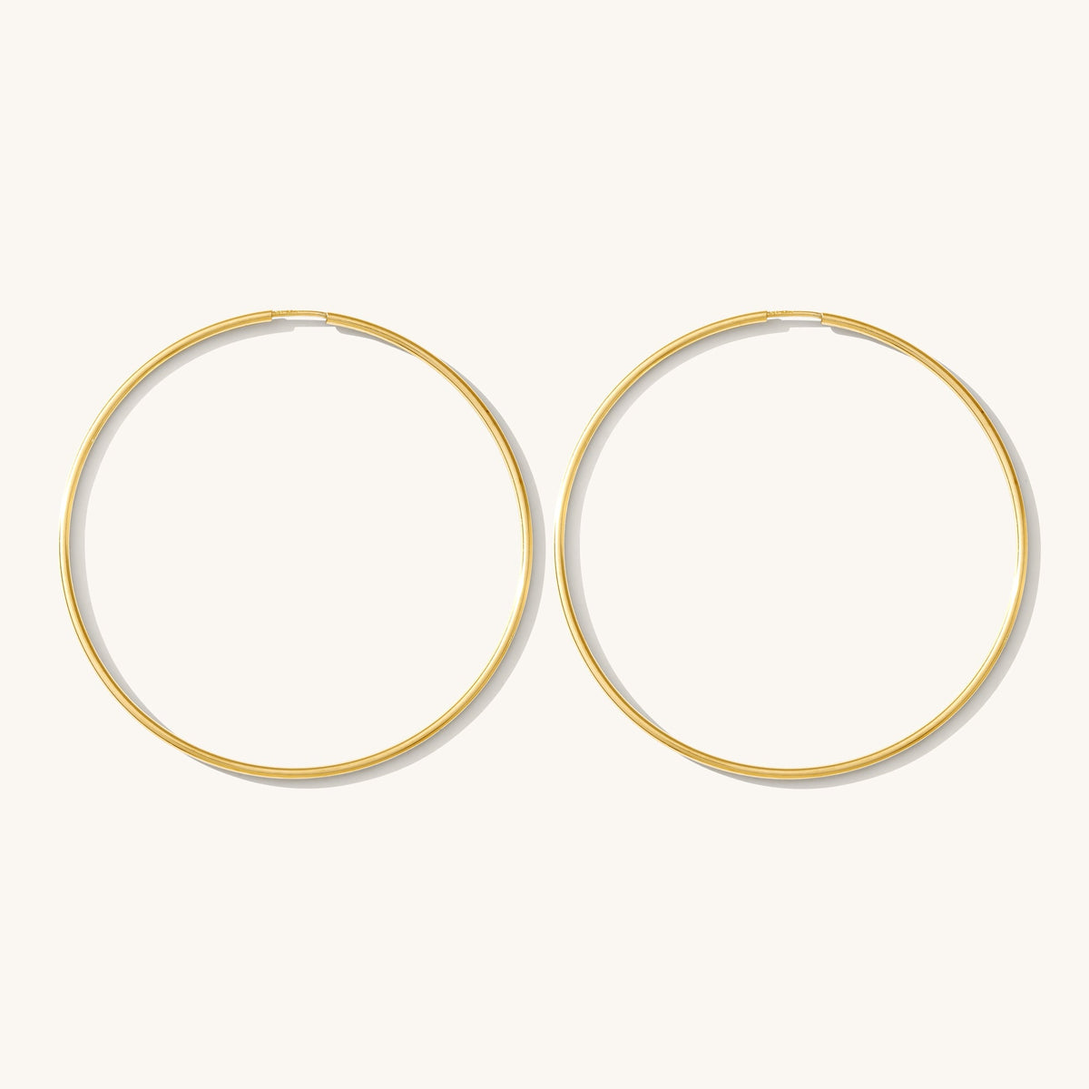 Thin Hoop Earrings