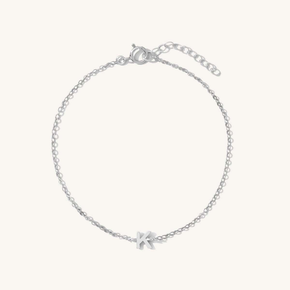 Tiny Initial Bracelet