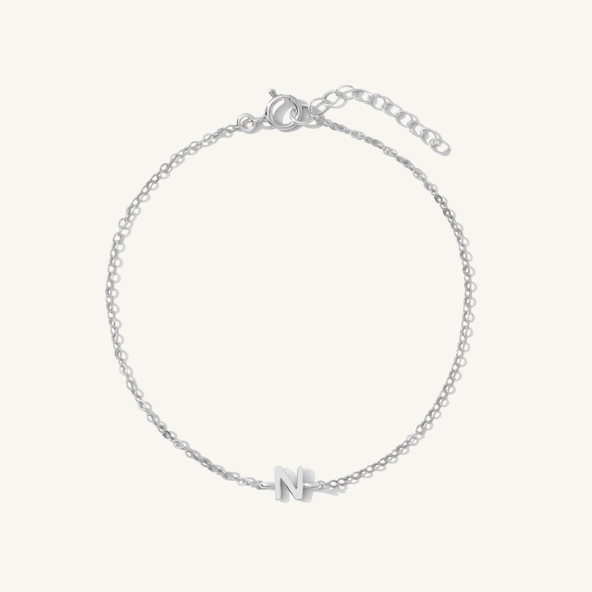 Tiny Initial Bracelet