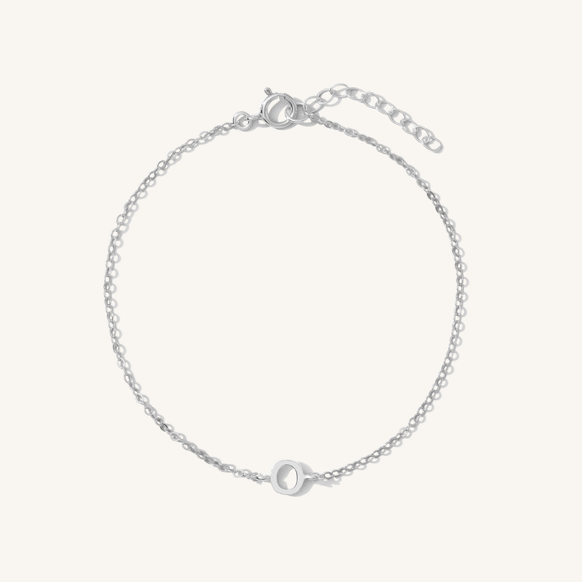 Tiny Initial Bracelet