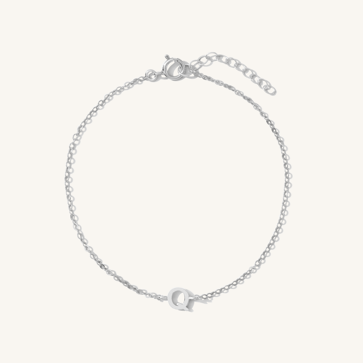 Tiny Initial Bracelet