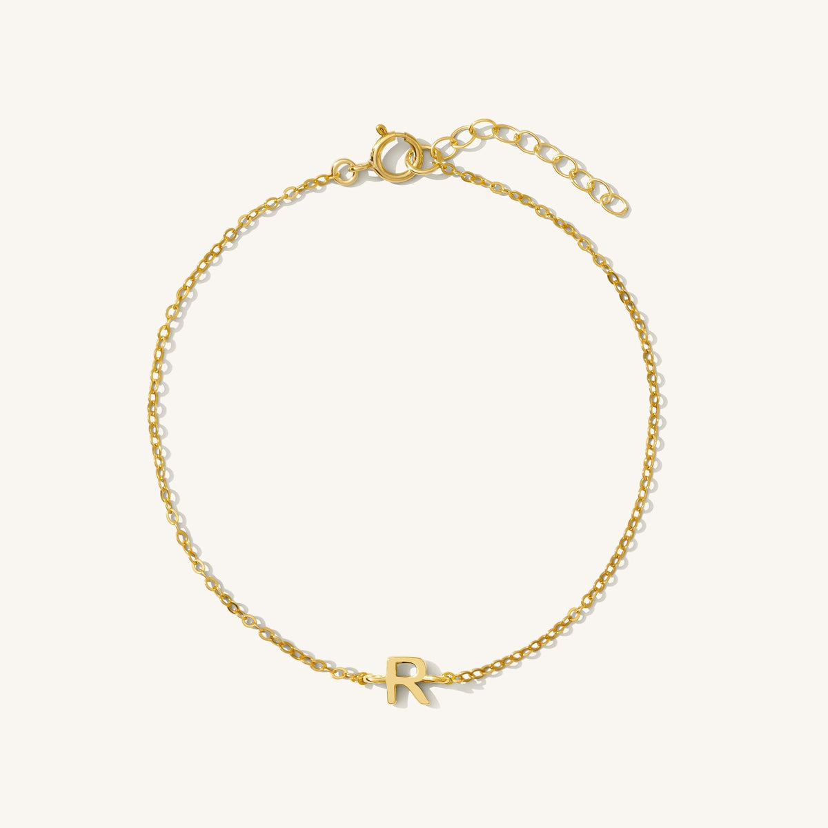 Tiny Initial Bracelet