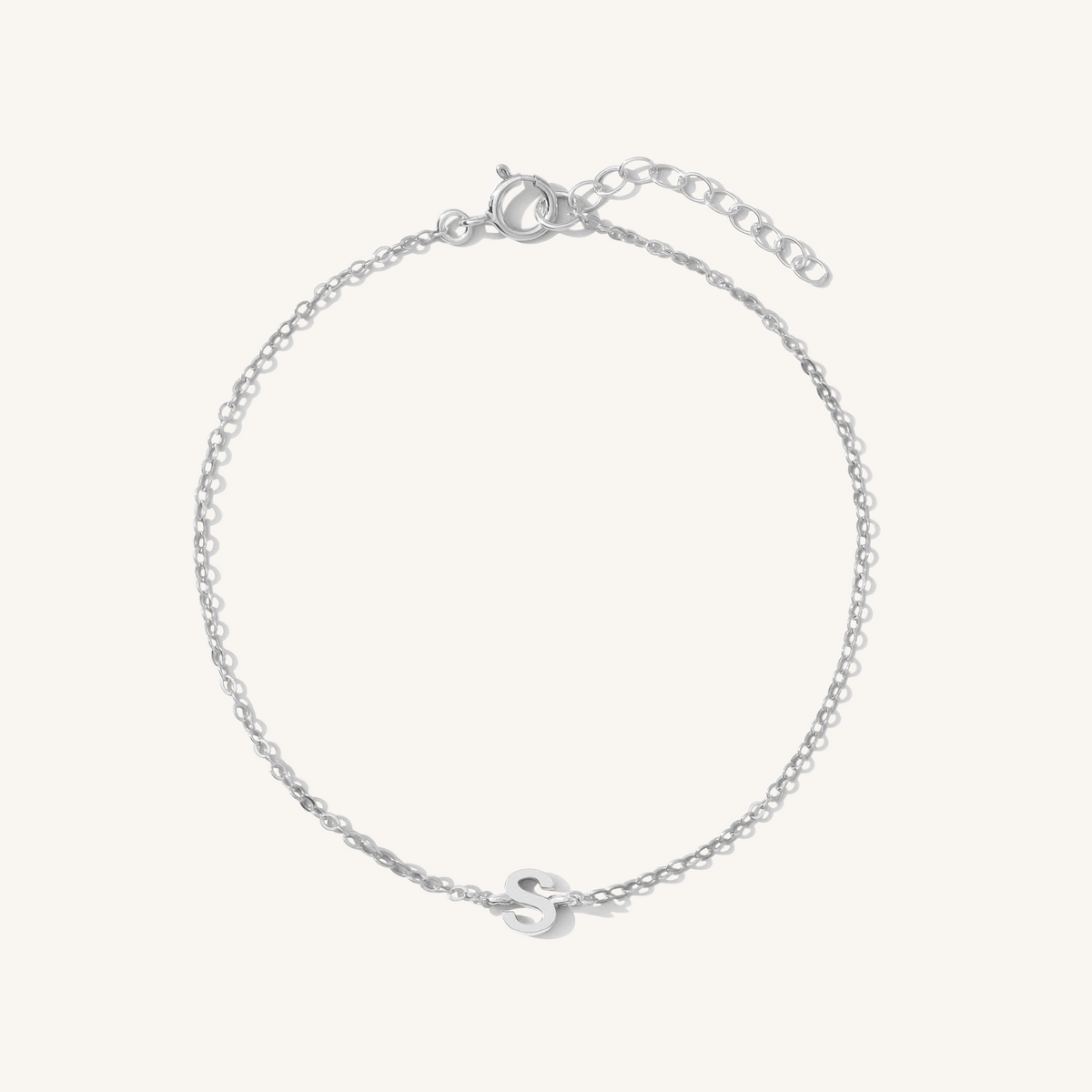 Tiny Initial Bracelet