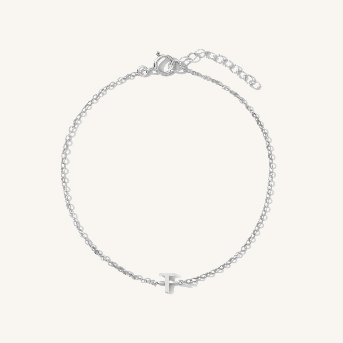Tiny Initial Bracelet