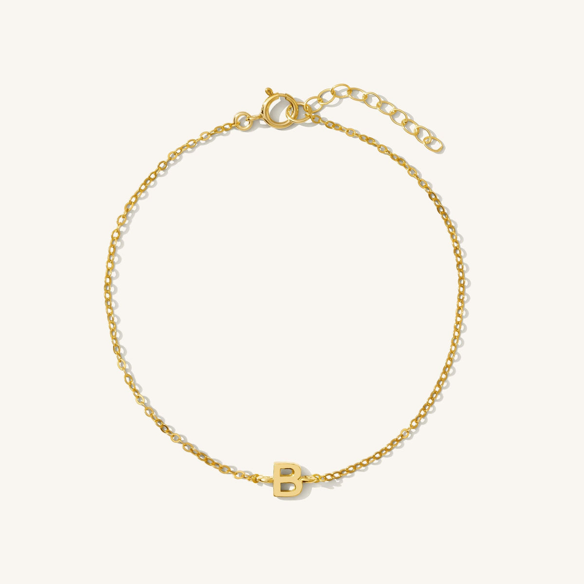 Tiny Initial Bracelet