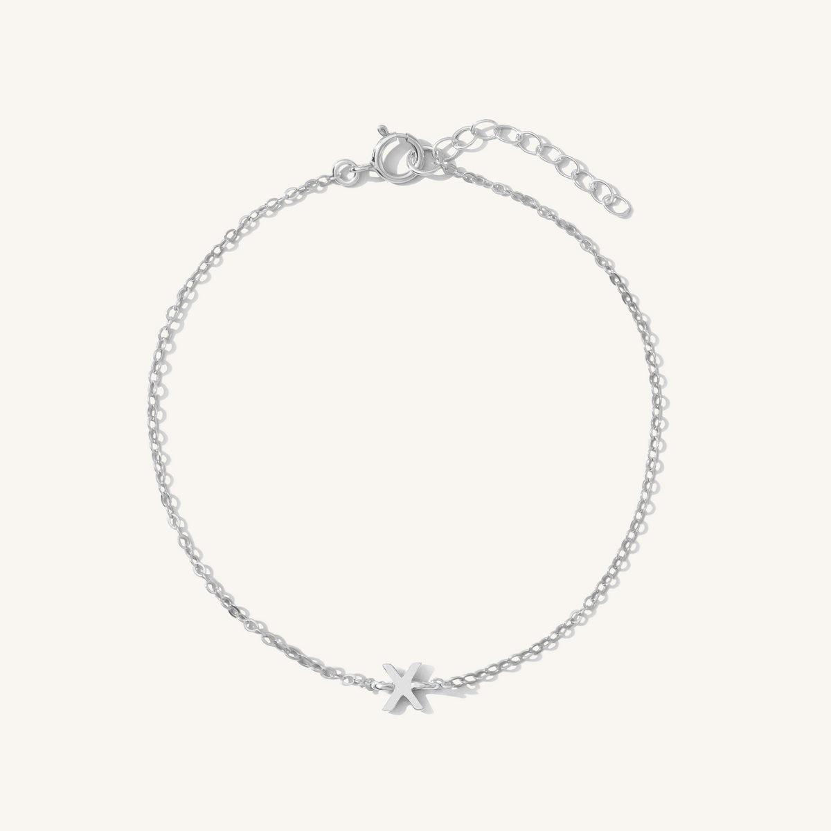 Tiny Initial Bracelet